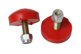 Universal Suspension Control Arm Traction Bar Bump Stops 1.625&quot; x .68&quot; RED - £9.39 GBP