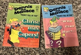 Dennis the Menace Fawcett Comics 1976 1977 Christmas Capers! Who Else But? Lot 2 - £7.90 GBP