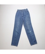 Vintage 90s Streetwear Womens 11 / 12 Distressed Pinstriped Pleated Deni... - $47.45 CAD