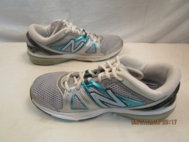 New Balance Silver / Teal USA Cross Training Shoes Sneakers WX1012SL 8 M - £25.18 GBP