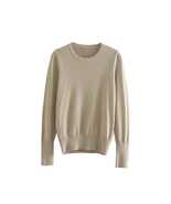Women Casual Basic Long Sleeve Stretchy Crewneck Fall Knit Sweater Tops_ - £19.61 GBP+