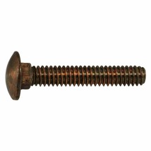 1/4&quot;-20 x 1-1/2&quot; Silicon Bronze Coarse Thread Carriage Bolts (2 pcs.) - £4.72 GBP