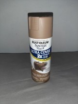 Rust-Oleum Painter&#39;s Touch 2X 12 Oz. Satin Nutmeg General Purpose Spray Paint - £6.28 GBP