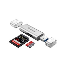 Usb C Card Reader Uc313S Usb 3.0 Memory Card Reader Otg Adapter For Tf, Sd, Micr - £14.93 GBP