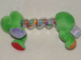 Baby Gund Beanstix Fwoggy Frog Froggy 5769 Rattle Plastic Rainstick Toy 8&quot; - $27.71