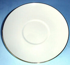 Lenox Helmsley Cream Soup Saucer  6-5/8&quot; Ivory w/ Gold Trim New - $14.45