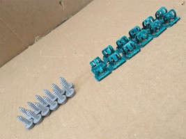 Genuine OEM 12 Pack Nissan fog lights Housing Clips washers w screws 622... - $19.79