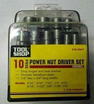 Tool Shop 10-Piece Power Nut Driver Set (236-9847) - $24.75