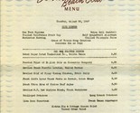 Del Mar Beach Club Menu Santa Monica California 1947  - $297.75