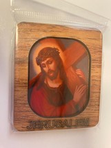 Jesus Carrying Wood Magnet, New from Jerusalem - $4.95