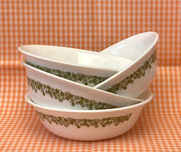 Vintage corelle spring blossom cereal bowls set of 4 thumb200