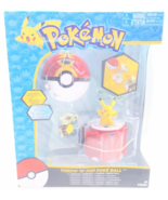 Pokemon Throw &#39;n&#39; Pop Poke-ball Pikachu Exclusive Limited Repeat Ball Ag... - £17.21 GBP