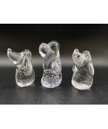 Leonard Towle Art Glass Hound Dog Paperweight Bullicante Bubbles Figure ... - £37.27 GBP
