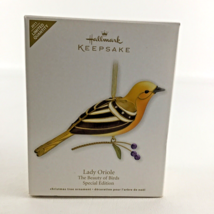 Hallmark Keepsake Christmas Ornament Beauty Of Birds Lady Oriole Special Edition - £27.59 GBP