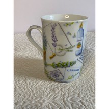 Ganz Lavander Provence coffee mug ceramic 8oz - $11.35