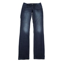 Lucky Brand Pants Womens 0 Blue Mid Rise Dark Wash Lolita Skinny Denim Jeans - £23.34 GBP