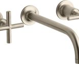 Kohler T14414-3-BV Purist Wall-Mount Bathroom Faucet Trim-Vibrant Brushe... - $445.90