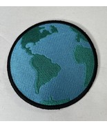 Large Earth Applique Patch - Planet Outer Space Solar System Badge -Hook... - £3.16 GBP
