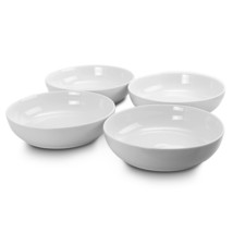 Gibson Home Extra Wide 8.5 in. Stoneware Dinner and Serving Bowls in Whi... - $1,011.56 MXN