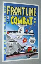 1970&#39;s EC Comics Frontline Combat 8 USAF United States Air Force poster pin-up - £17.01 GBP