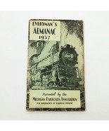 1937 EVERYMAN&#39;S ALMANAC Michigan Railroads Association Vintage - $181.36 MXN