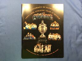 1997-1998 University Of Florida Athletic Year In Review Booster Guide Ch... - $19.77