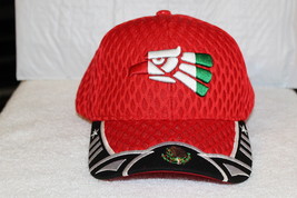 HECHO EN MEXICO EAGLE AGUILA BASEBALL CAP ( RED ) - £8.92 GBP