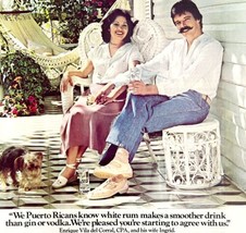 Puerto Rican White Rum 1980 Advertisement Distillery Enrique Corral DWEE25 - $29.99