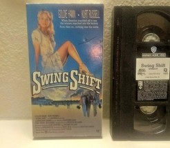 Swing Shift VHS Tape : Goldie Hawn, Kurt Russell, - £4.49 GBP