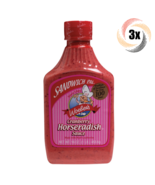 3x Bottles Woeber&#39;s Cranberry Flavor Horseradish Sauce | Sandwich Pal | ... - £17.62 GBP