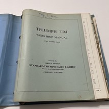 Triumph TR4 TR4A Roadster Convertible Shop Service Repair Manual 1960s - £40.73 GBP