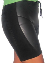 Women&#39;s 1.5mm Smooth Skin Wetsuit Shorts, SuperStretch, 7 Panel, Small-2XL-SALE - £22.75 GBP
