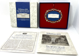 2000 White House 200th Anniversary Historical Assoc Christmas Ornament Box Paper - £15.14 GBP