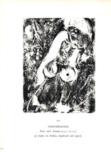 Marc Chagall Conversation, 1963 - £42.82 GBP