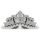 14k White Gold Finish 0.30 Ct Round Cut Diamond Wedding Engagement Ring 925 - £69.19 GBP