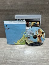 Grand Theft Auto V (PlayStation 3, 2013) PS3 Disc And Map - $8.90