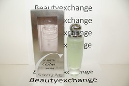 So Pretty De Cartier Rose Verte Perfume Eau De Toilette Spray 1.6 oz Boxed - £174.33 GBP