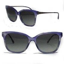 Giorgio Armani Women Sunglasses AR8074 Blue Rim Black Lens ITALY - £73.66 GBP