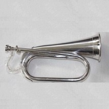 Us Military Cavalry Horn Boy Scout Bugle | Annafi® Bugle | Brand New Tuneable - £93.97 GBP