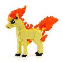 Ponyta (Pokemon) Brick Sculpture (JEKCA Lego Brick) DIY Kit - £58.28 GBP