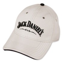 Jack Daniel&#39;s Adjustable Ivory Hat White - £30.54 GBP