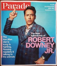 Robert Downey Jr., Mel Robins in Parade Magazine Jan 5 2020 - £4.67 GBP