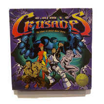 Vintage 1997 Comic Crusades Comic Book Trivia Board Game Endgame Enterta... - $7.50