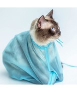 Mesh Cat Grooming Bathing Bag - £12.56 GBP