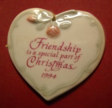 American Greetings Christmas Ornament 1994 For A Special Friend Original... - $7.99