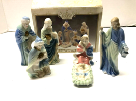 Crown Accents Set Of 6 Nativity Set - £15.82 GBP