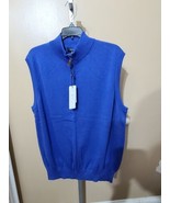 Mens Turtleson Xlarge Turtleson Quarter Zip Pullover Vest - $1,373.56 MXN