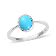 Natural Turquoise 925 Sterling Silver ring, Eco friendly, Best and special gift - £44.46 GBP