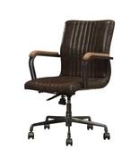 Joslin Office Chair, Distress Chocolate Top Grain Leather - $15,175.90 MXN