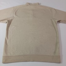 Columbia AM6771 Men’s Tan/Beige 1/4 Zip Fleece Pullover Outdoor Sweatshirt Sz L image 12